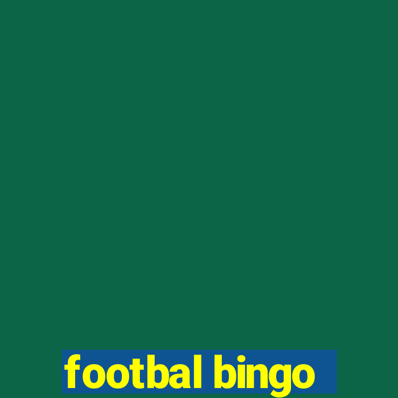 footbal bingo