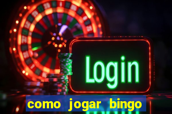 como jogar bingo no celular