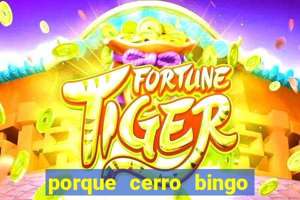 porque cerro bingo san martin