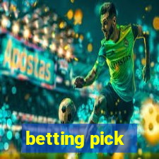 betting pick