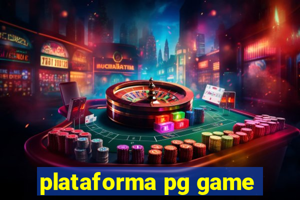 plataforma pg game