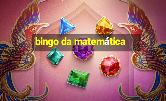 bingo da matemática