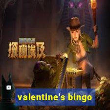 valentine's bingo