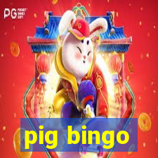 pig bingo