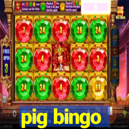 pig bingo