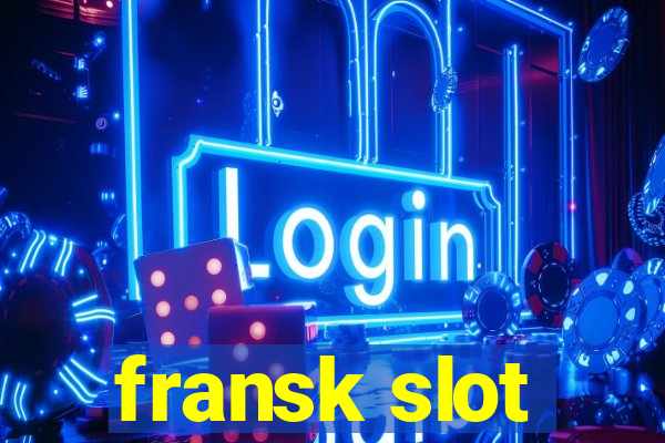 fransk slot