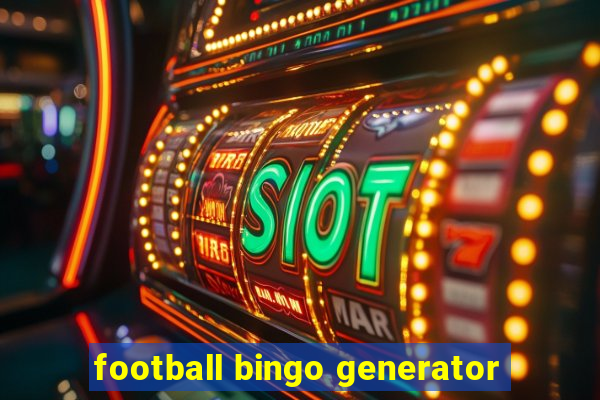 football bingo generator