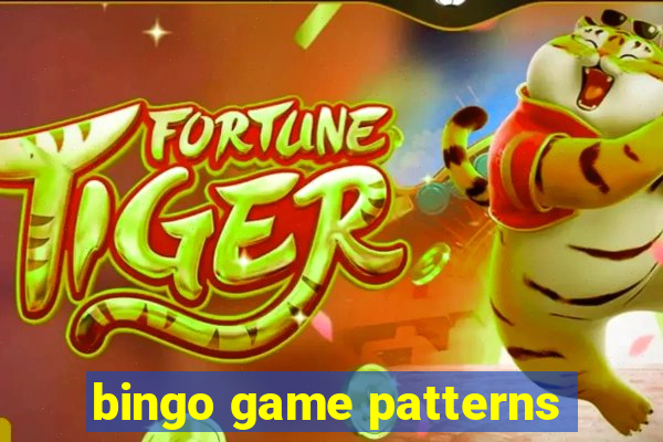 bingo game patterns