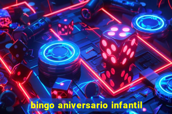 bingo aniversario infantil