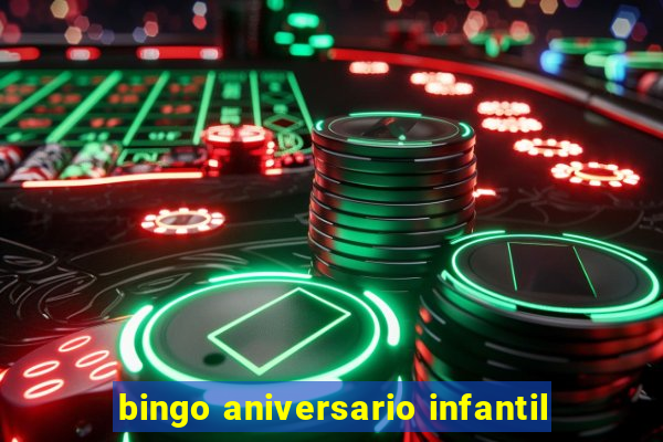 bingo aniversario infantil