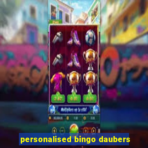 personalised bingo daubers