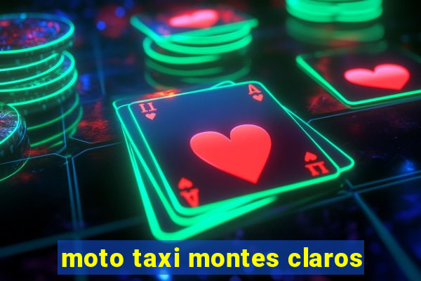 moto taxi montes claros