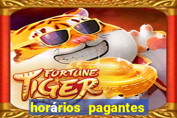 horários pagantes fortune tiger madrugada