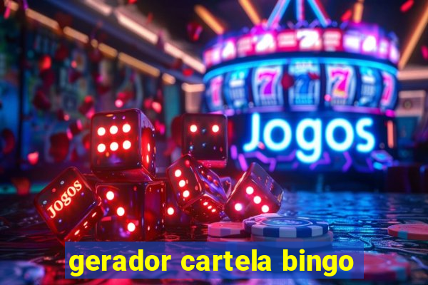 gerador cartela bingo