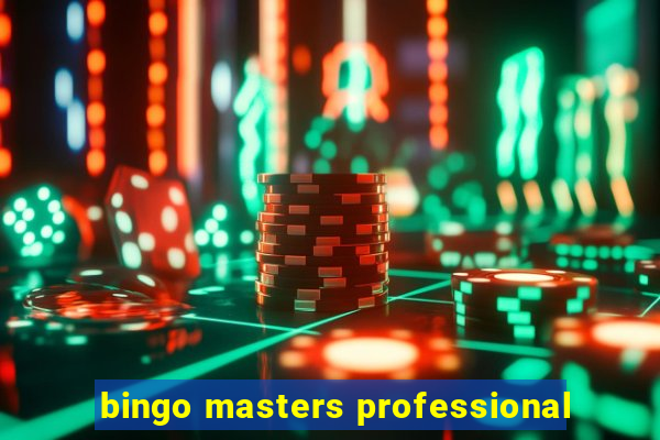 bingo masters professional