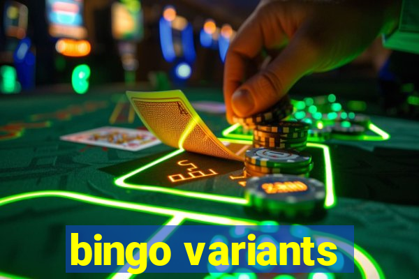 bingo variants