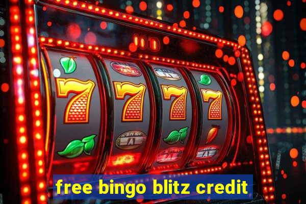 free bingo blitz credit