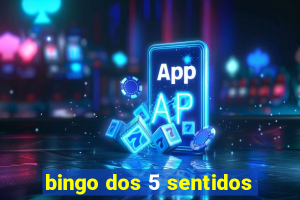 bingo dos 5 sentidos