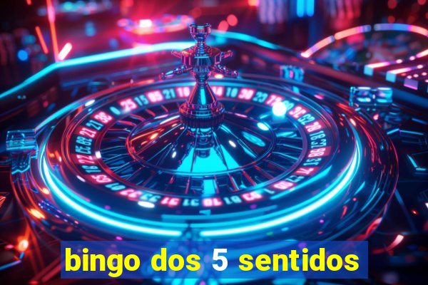 bingo dos 5 sentidos