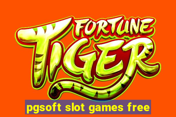 pgsoft slot games free