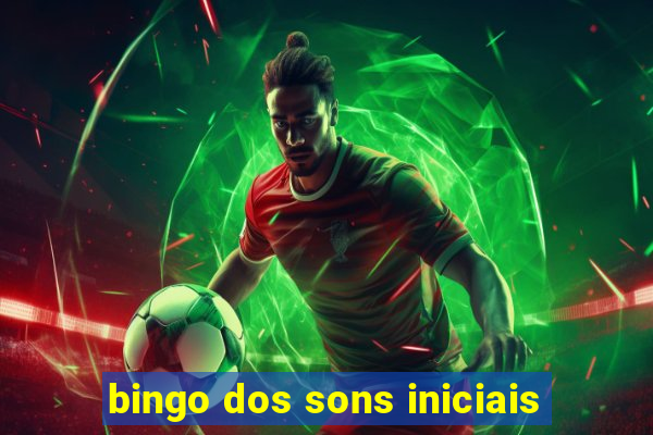 bingo dos sons iniciais