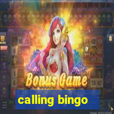 calling bingo