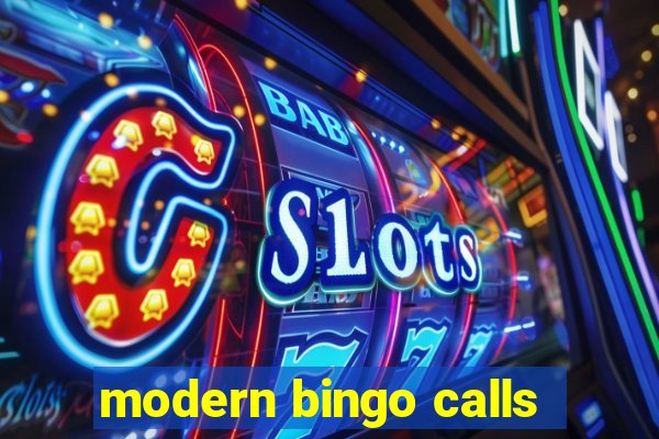 modern bingo calls