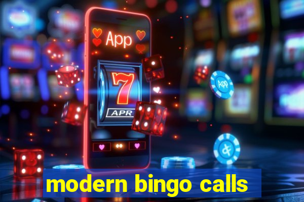 modern bingo calls