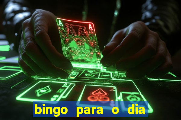 bingo para o dia das m?es