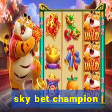 sky bet champion