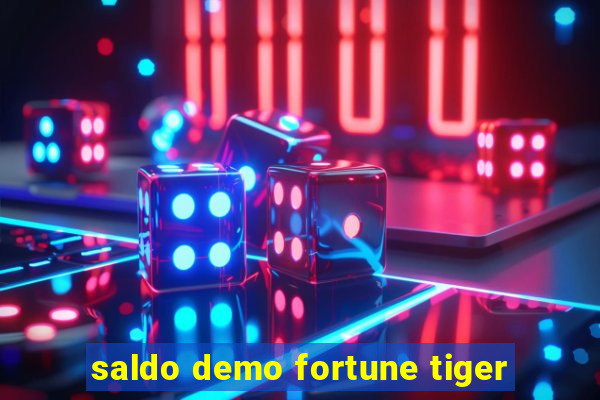 saldo demo fortune tiger