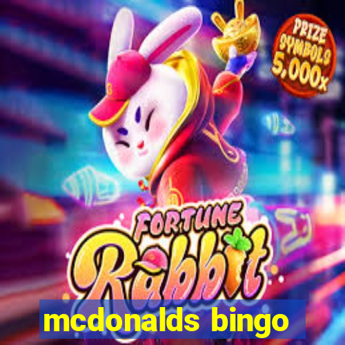 mcdonalds bingo