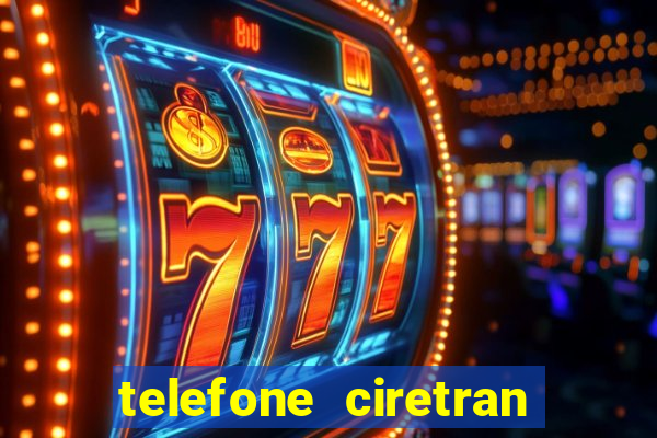 telefone ciretran de cruzeiro sp