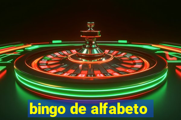 bingo de alfabeto