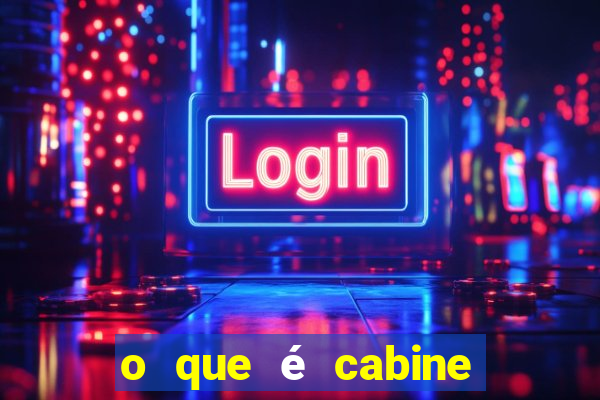 o que é cabine bingo varanda