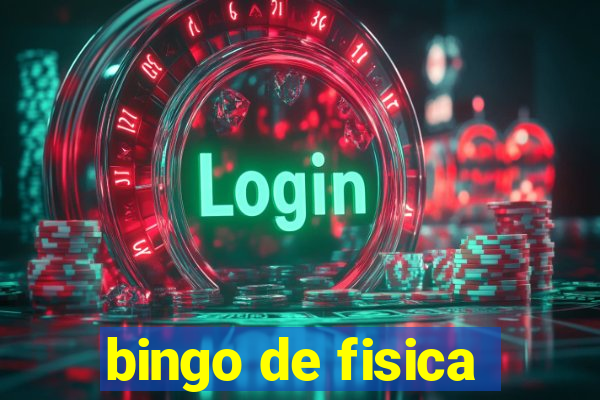 bingo de fisica