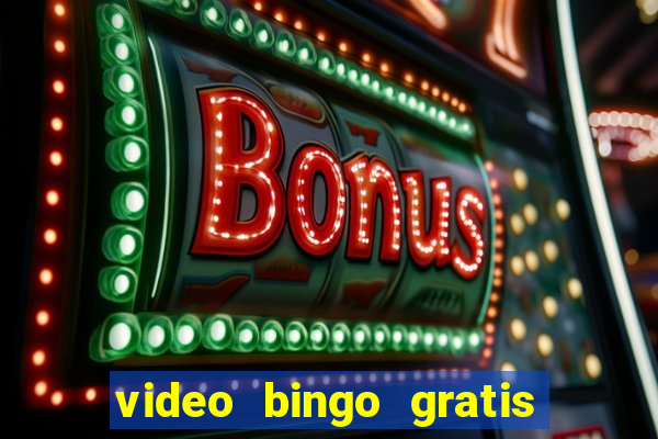 video bingo gratis para brincar