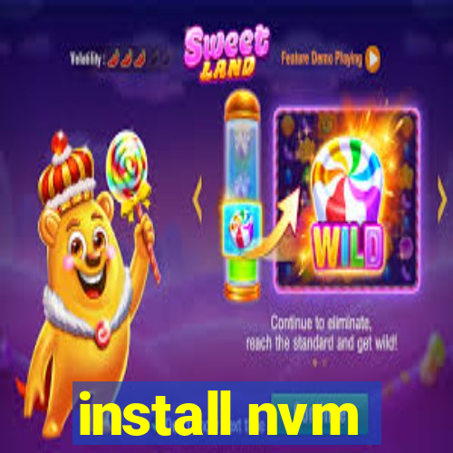 install nvm