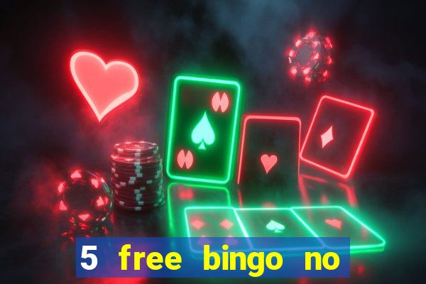 5 free bingo no deposit required