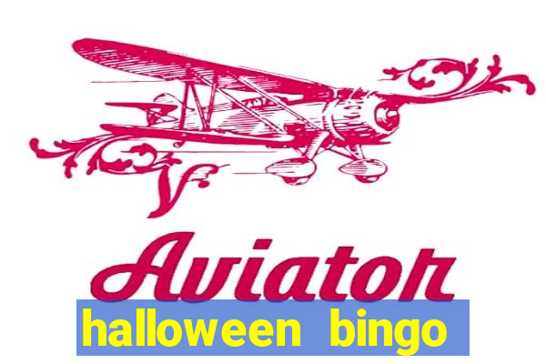 halloween bingo card maker