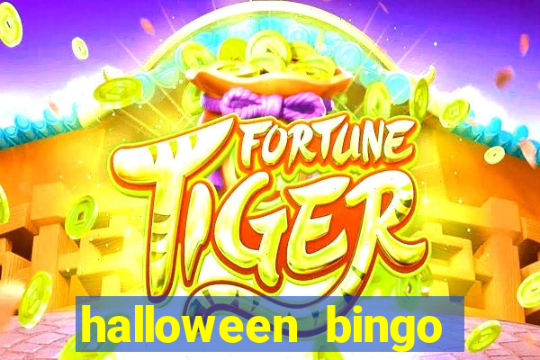 halloween bingo card maker