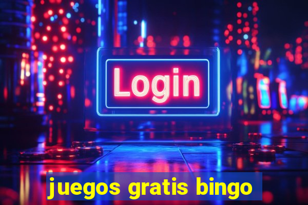 juegos gratis bingo