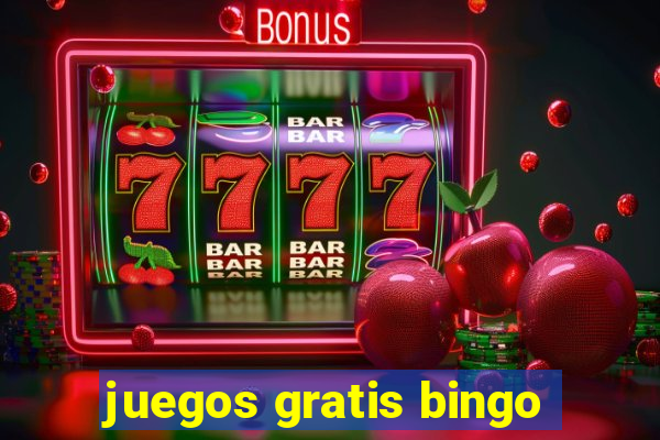 juegos gratis bingo