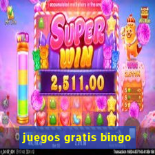 juegos gratis bingo